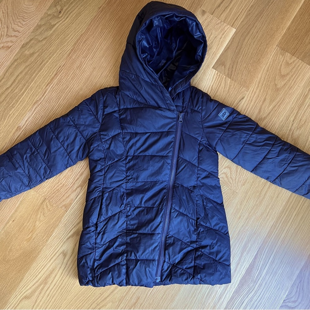 GAP Asymmetrical Zip Puffer Jacket